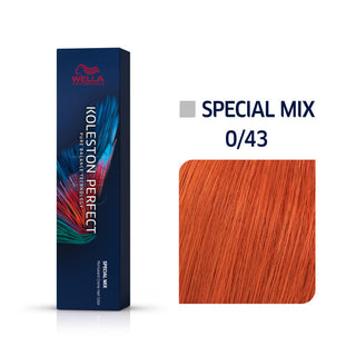 Wella Professionals Koleston Perfect Special Mix 0/43 Golden Red Permanent Hair Dye