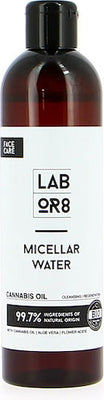 LABOR8 Hemp Micellar Water + Hemp Face Cleansing Scrub Gel - Product Image