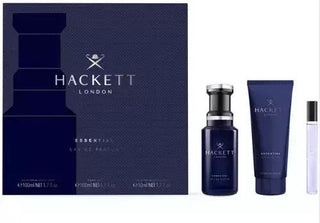 Hackett Essential Gift Set | EDP 100ml + Shower Gel 100ml + Pocket Spray 10ml