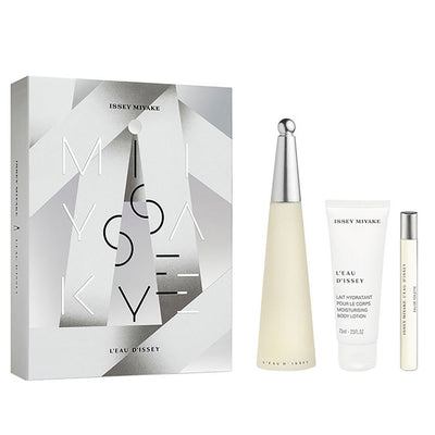 Issey Miyake Xmas 2023 Set Issey Miyake: L'Eau d'Issey + L'Eau d'Issey Moisturizing Body Lotion + L'Eau d'Issey for Women | EDT