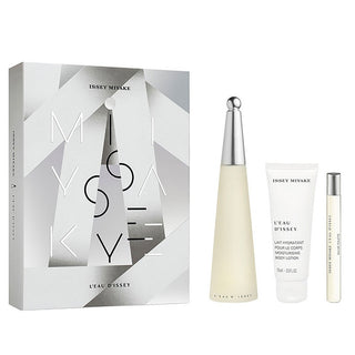 Issey Miyake Xmas 2023 Set Issey Miyake: L'Eau d'Issey + L'Eau d'Issey Moisturizing Body Lotion + L'Eau d'Issey for Women | EDT